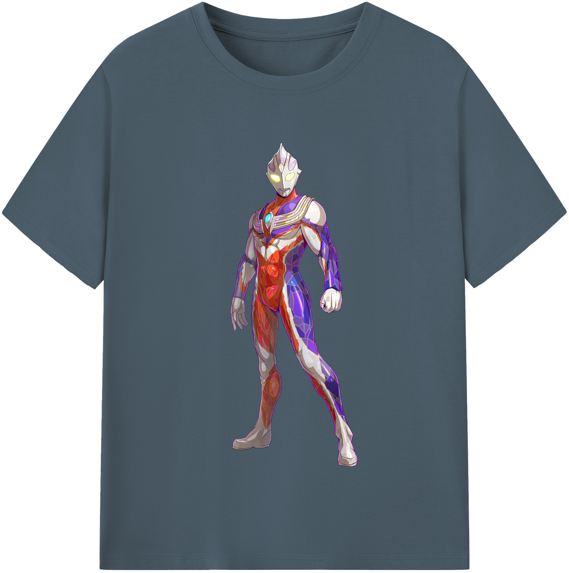 （画像用） ウルトラマン Ultraman 綿100％半袖Tシャツ（フロントプリント）